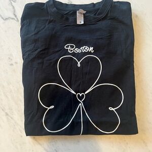 Boston Graphic Black Tee